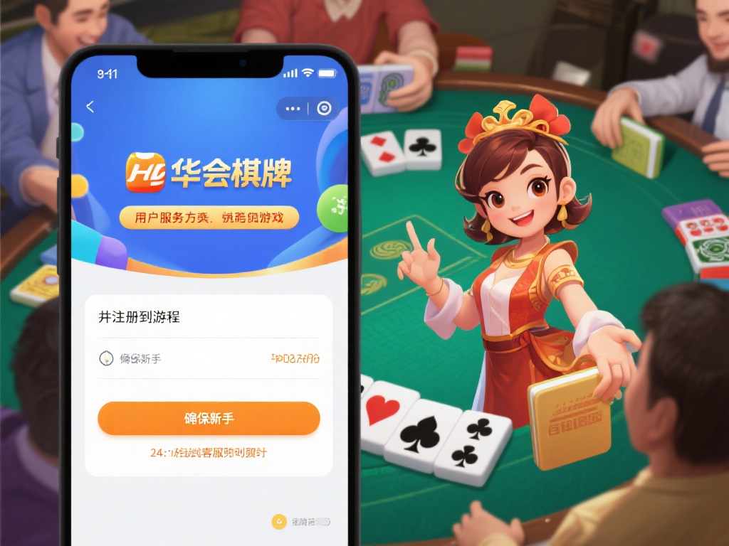 除了游戏本身的魅力，华体会棋牌在用户服务方面也下足
